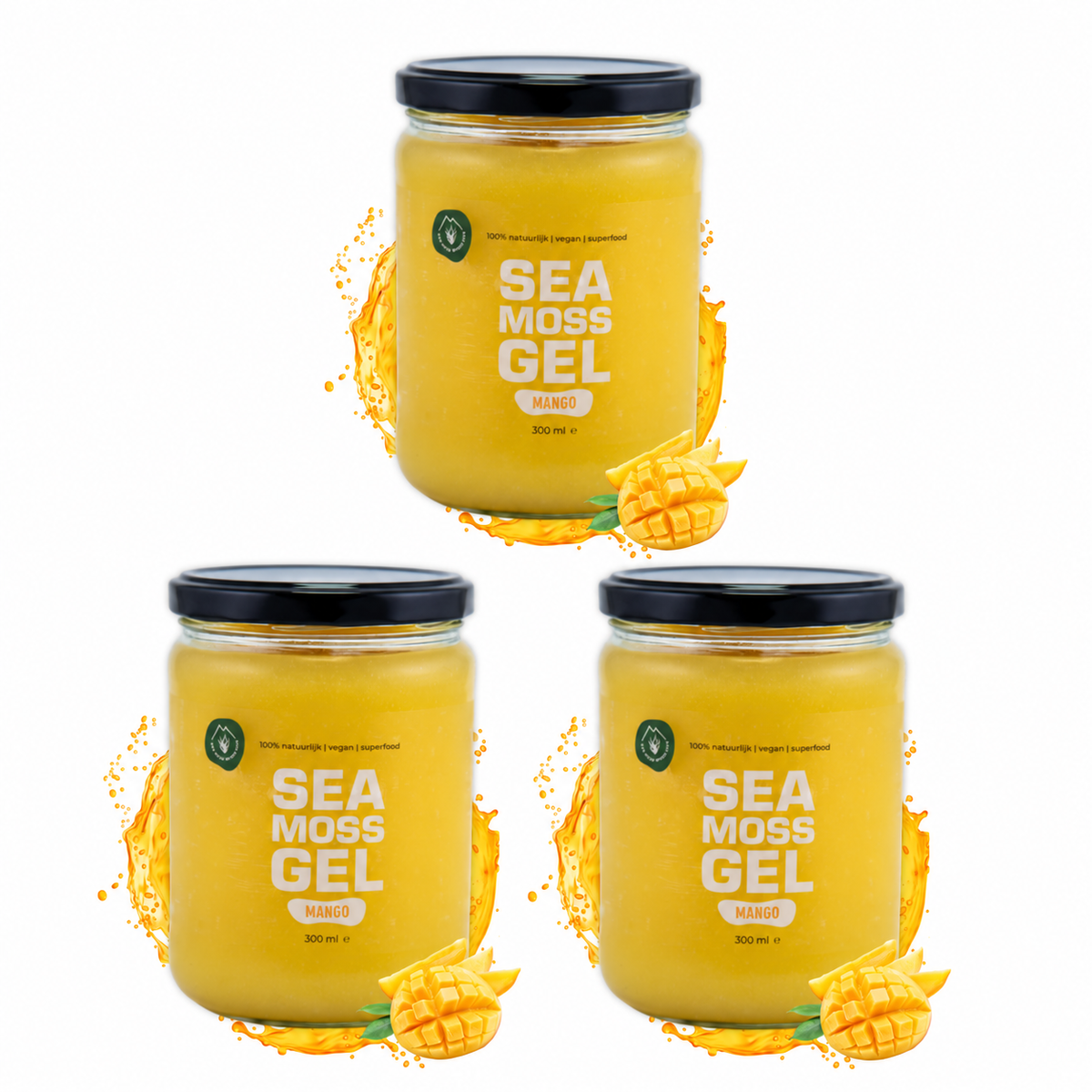 Sea Moss Gel Mango Triple pack (3x Gel)